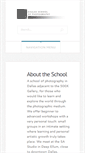 Mobile Screenshot of dallasschoolofphotography.com